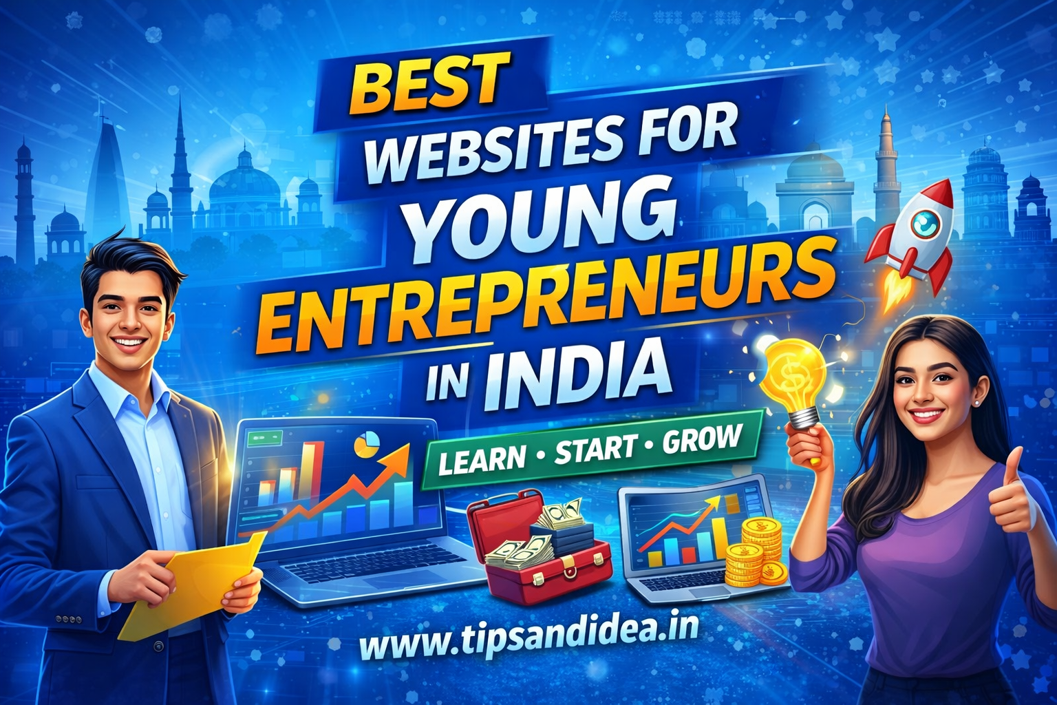 Best websites for young entrepreneurs in India to learn startups, business, and growth